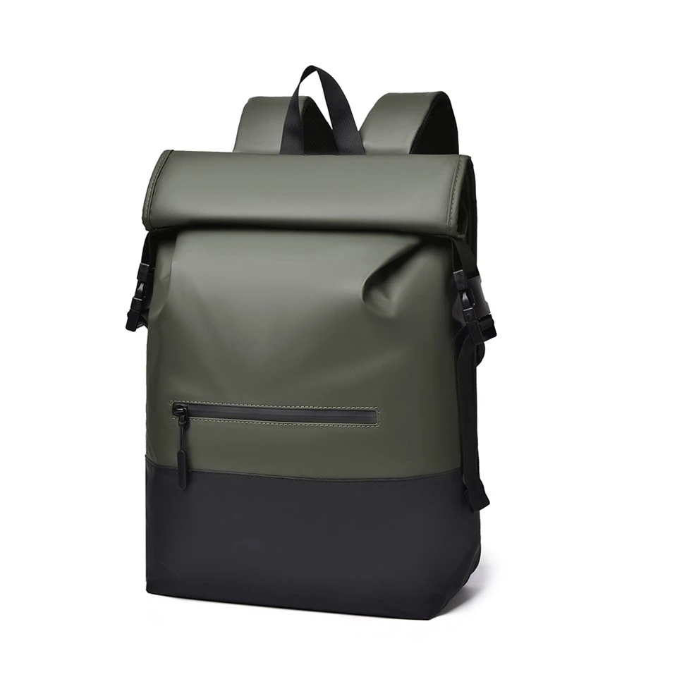 Roll-top Waterproof Casual Backpack