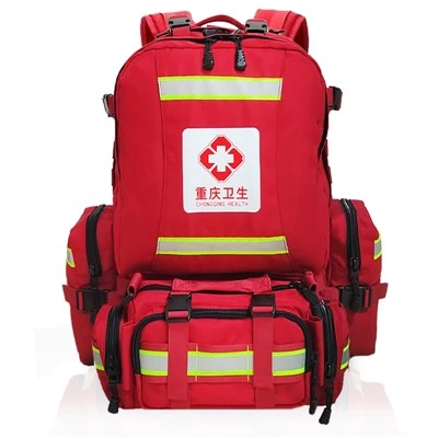 tan hiking backpack